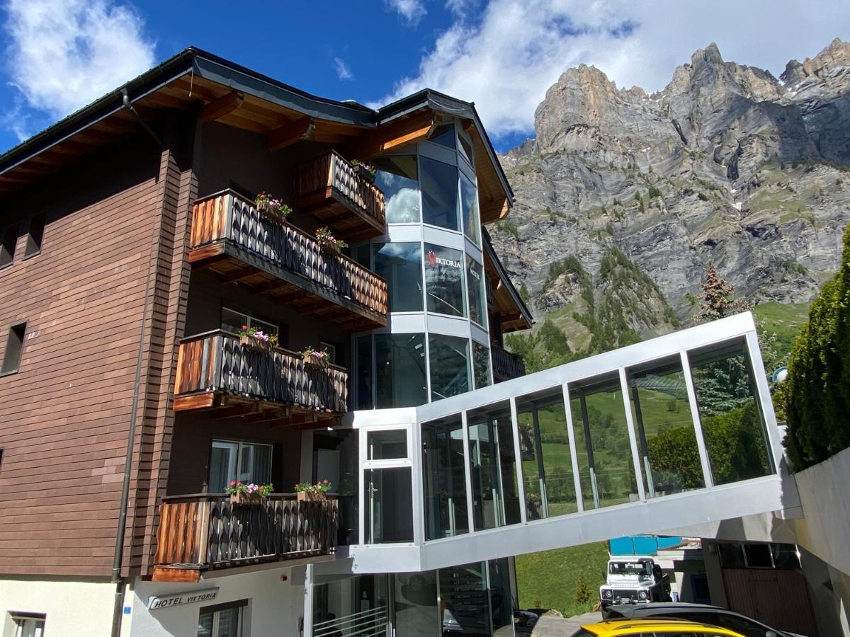 Hotel Viktoria-Leukerbad-Therme Dış mekan fotoğraf