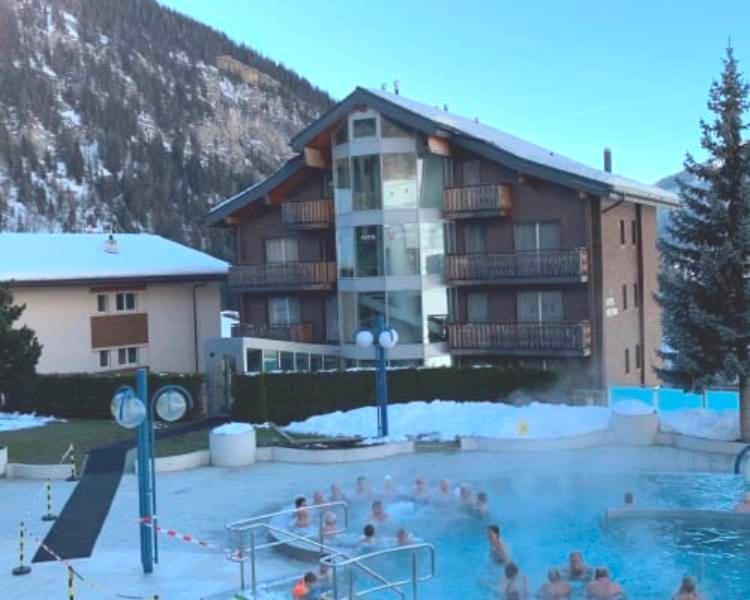 Hotel Viktoria-Leukerbad-Therme Dış mekan fotoğraf