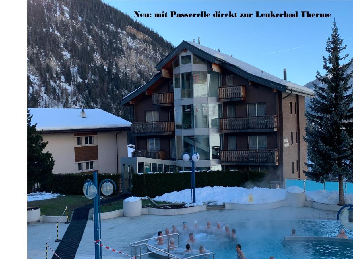 Hotel Viktoria-Leukerbad-Therme Dış mekan fotoğraf